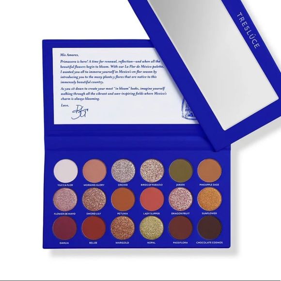 Treslúce Beauty La Flor de México Shadow Palette BNIB - Picture 9 of 11
